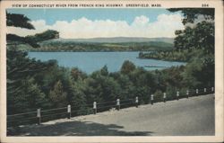 View of Connecticut River from French King Highway Postcard
