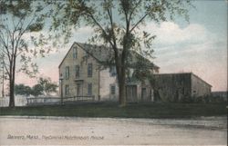 The Colonel Hutchinson House, Danvers, MA Postcard
