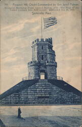 Prospect Hill Citadel, Somerville, MA Postcard
