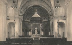 Saint Gabriel's Monastery Church, Brighton Postcard