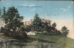 Squantum Head Observation Deck, Squantum, MA Postcard