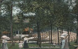 Rustic Theatre, Norumbega Park Postcard
