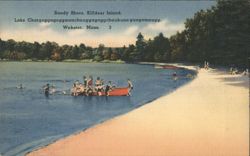 Lake Chargoggagoggmanchauggagoggchaubunagungamaugg Postcard