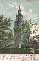 Evacuation Monument, Dorchester Heights, Boston Postcard