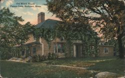 Old Witch House, Pigeon Cove Postcard