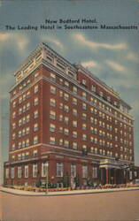 New Bedford Hotel, Southeastern Massachusetts Postcard