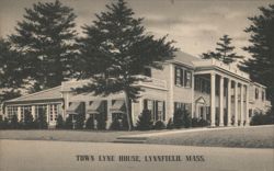 Towne Lyne House Mansion, Lynnfield, Massachusetts Postcard