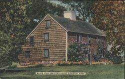 Major John Bradford House, Kingston, MA Postcard
