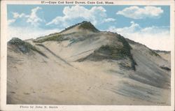 Cape Cod Sand Dunes Postcard