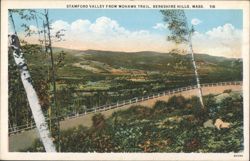 Stamford Valley from Mohawk Trail, Berkshire Hills Postcard