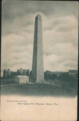 Bunker Hill Monument, Boston Postcard