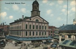 Faneuil Hall, Boston, Mass. Postcard