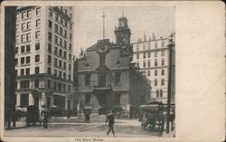 Old State House, Boston Postcard