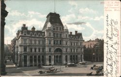 U. S. Post Office and Sub-Treasury, Boston Postcard