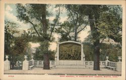 Shaw Memorial by Augustus Saint Gaudens Postcard