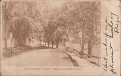 South Street, Bussey Farm, Roslindale, MA Postcard