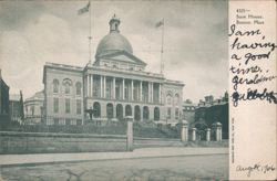 State House, Boston, Mass. Postcard