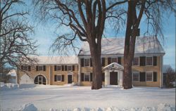 Major John Buttrick House, Concord, MA, Winter Postcard