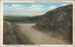 Through the Cut, Summit of Taconic Trail Postcard