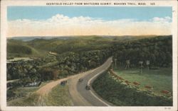Deerfield Valley from Whitcomb Summit, Mohawk Trail Postcard