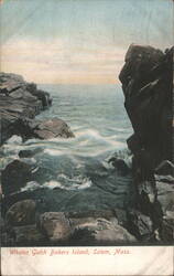 Whales Gulch Bakers Island, Salem, Mass. Postcard