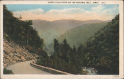Above Cold River on the Mohawk Trail Postcard