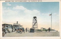 MOHAWK TRAIL, WHITCOMB SUMMIT, THE TOURISTS' MECCA. Postcard
