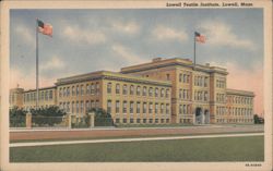 Lowell Textile Institute Building Postcard