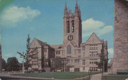 Boston College - Gothic Architecture & Clock Tower Postcard