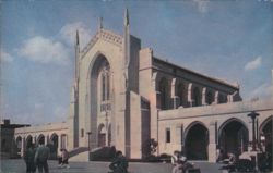 Boston University Building, Gothic Architecture Postcard