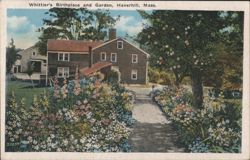 Whittier's Birthplace and Garden Postcard