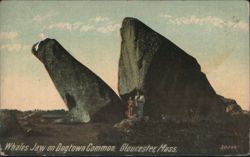 Whales Jaw on Dogtown Common Postcard