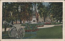 Hannah Dustin Monument, Haverhill, Mass. Postcard
