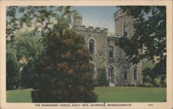Winnikenni Castle, Built 1873, Haverhill, MA Postcard