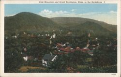 East Mountain & Great Barrington, Berkshires Postcard