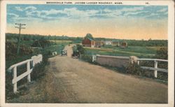 BROOKDALE FARM, JACOBS LADDER ROADWAY Postcard