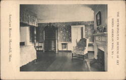 American Rooms, Haverhill, MA - American Wing Series Postcard