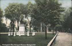 Newburyport, Mass. Washington Monument, Washington Mall Postcard