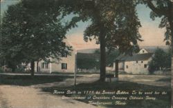 House Built 1728 by Samuel Seddon, Oldtown Ferry Postcard