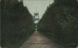 Atkinson Park Path to Observation Tower, Newburyport Postcard