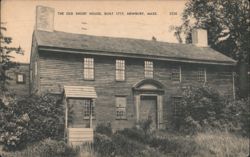 The Old Short House, Built 1717, Newbury, Mass. Postcard