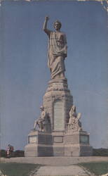 National Monument to the Forefathers, Plymouth Postcard
