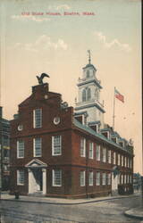 Old State House, Boston, Mass. Postcard