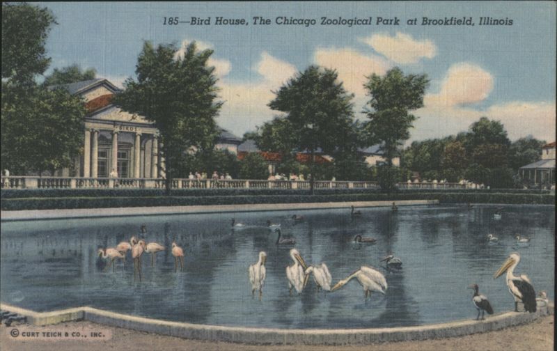 Bird House, Chicago Zoological Park, Brookfield Illinois