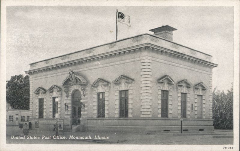United States Post Office Building Monmouth Illinois