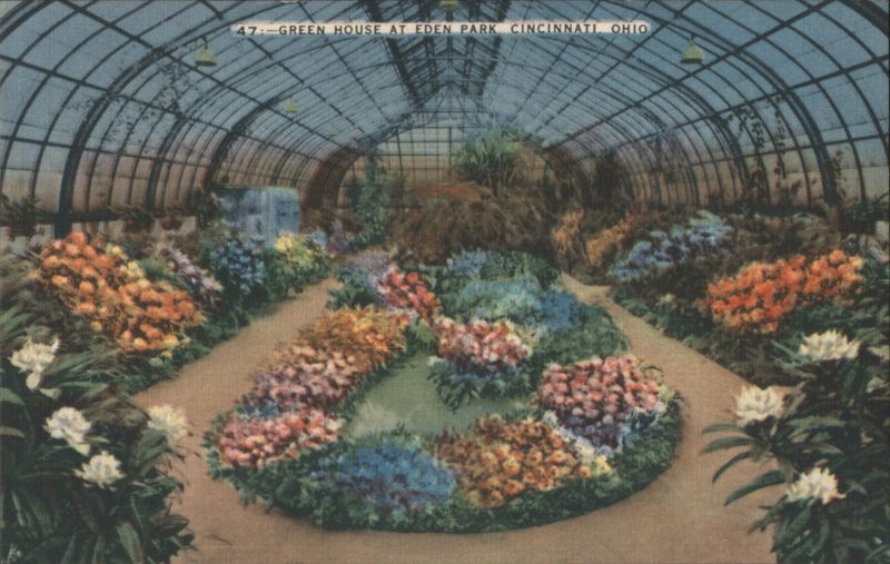 Green House at Eden Park Cincinnati Ohio