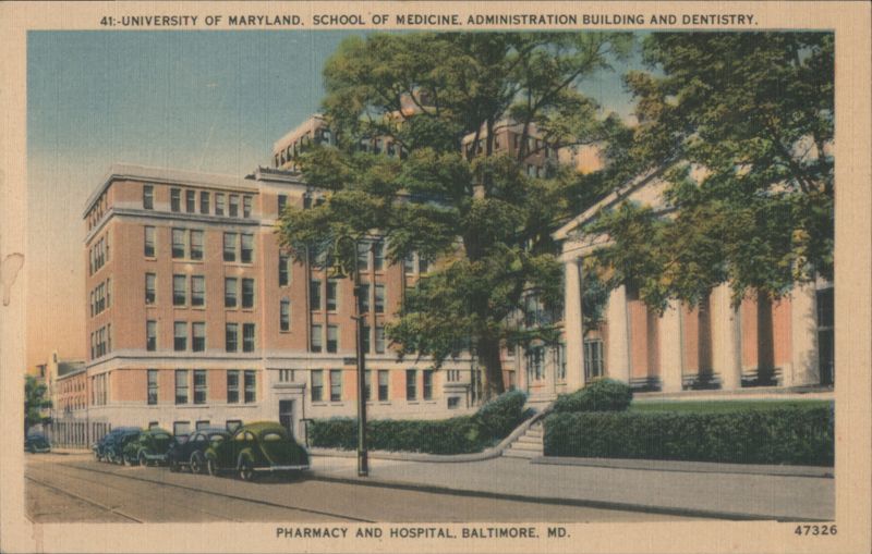 University of Maryland, School of Medicine, Pharmacy, Hospital Baltimore