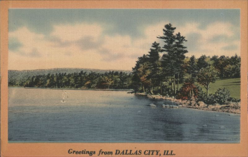 Greetings from Dallas City, IL Illinois