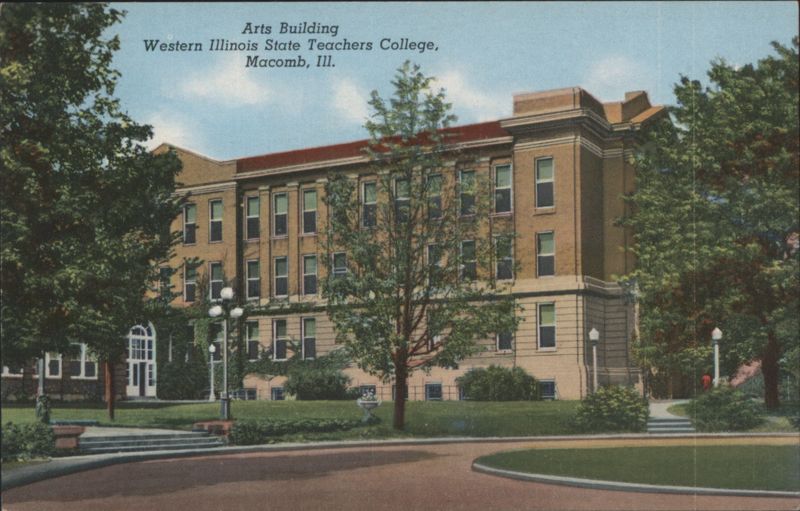 Arts Building, Western Illinois State Teachers College Macomb