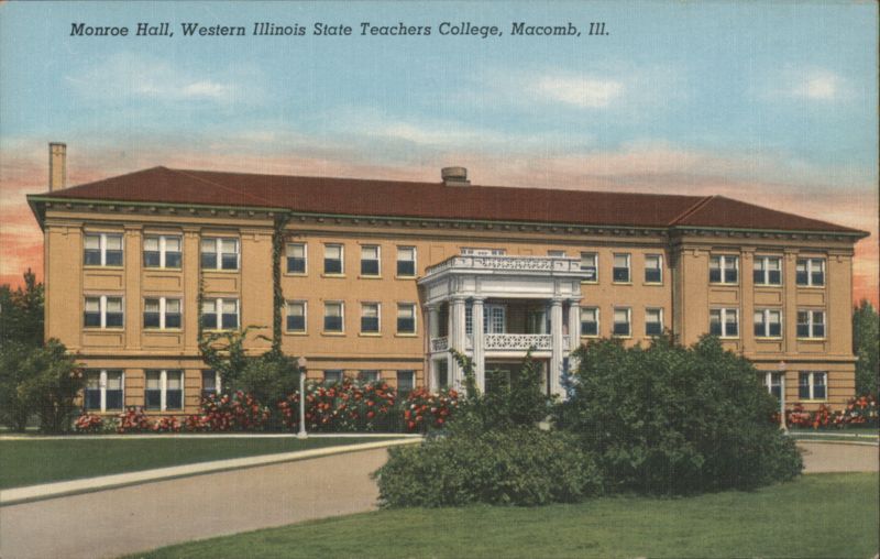 Monroe Hall, Western Illinois State Teachers College Macomb